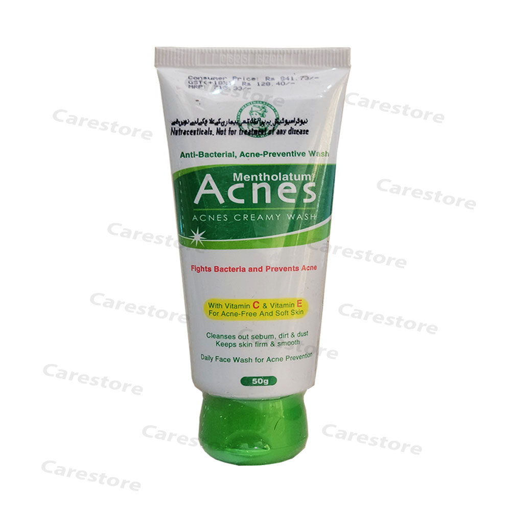 Acnes Creamy Wash 50g Atco Pharma