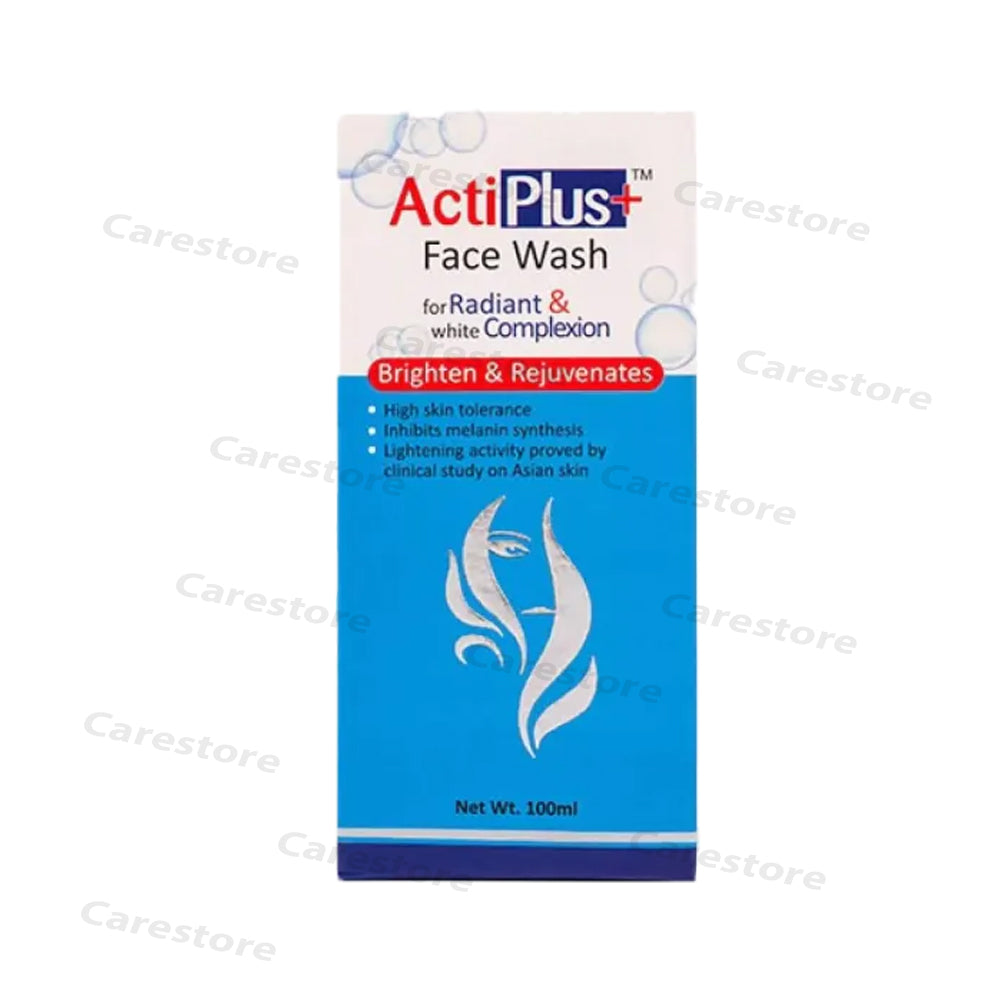 Acti Plus Skin Whitening Face Wash AZM Pharmaceuticals