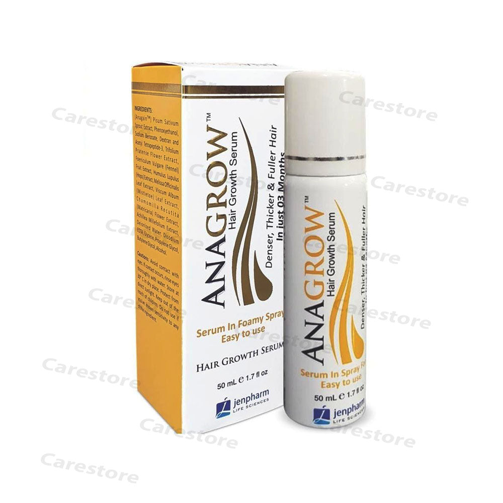 Anagrow Hair Growth Serum 50ml Jenpharm Pharma