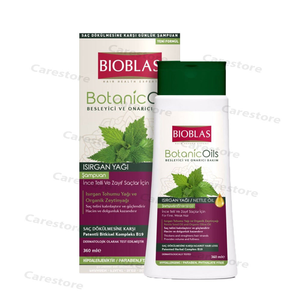 Bioblas Nettle Oil Shampoo Asra Derm