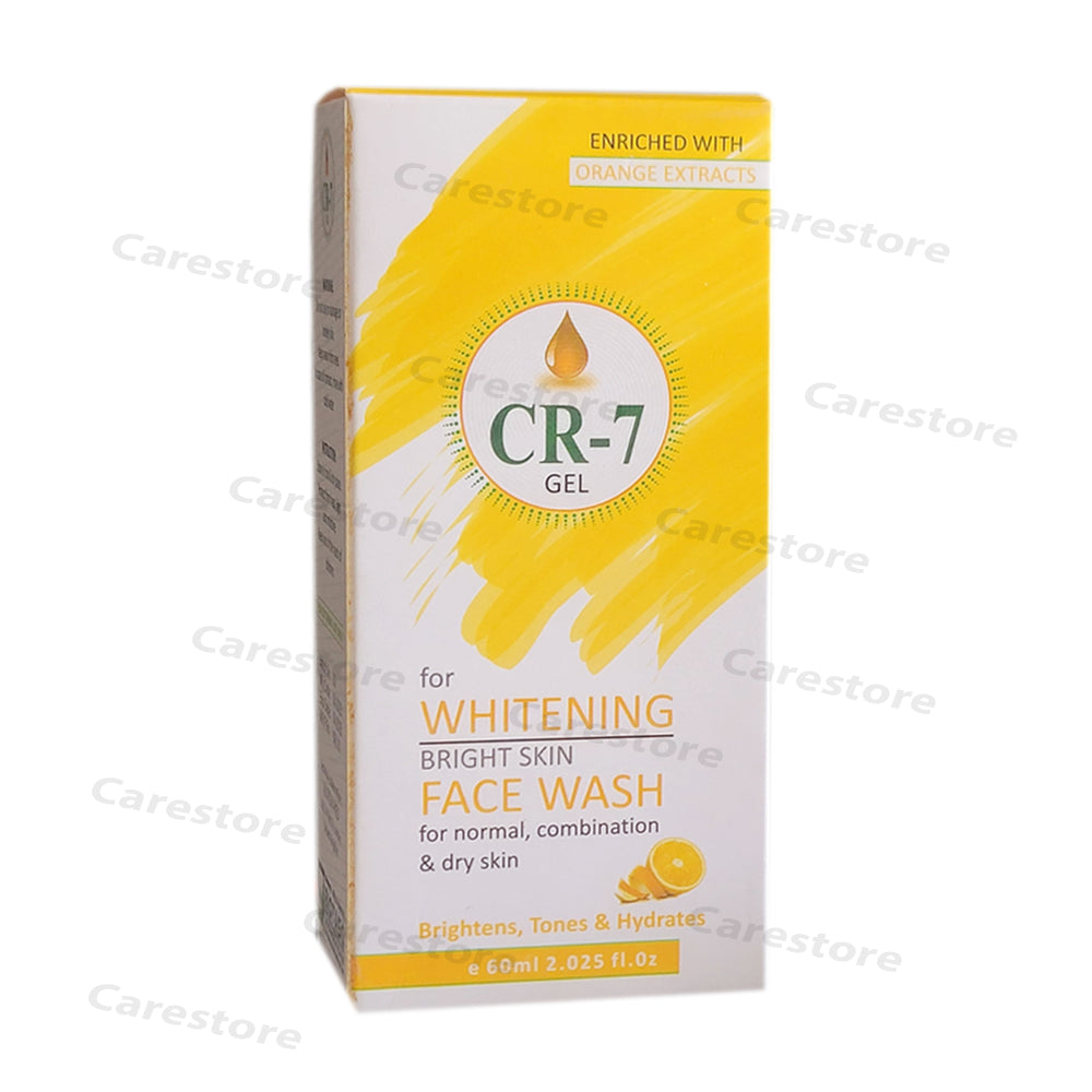 CR 7 Whitening Face wash Gel