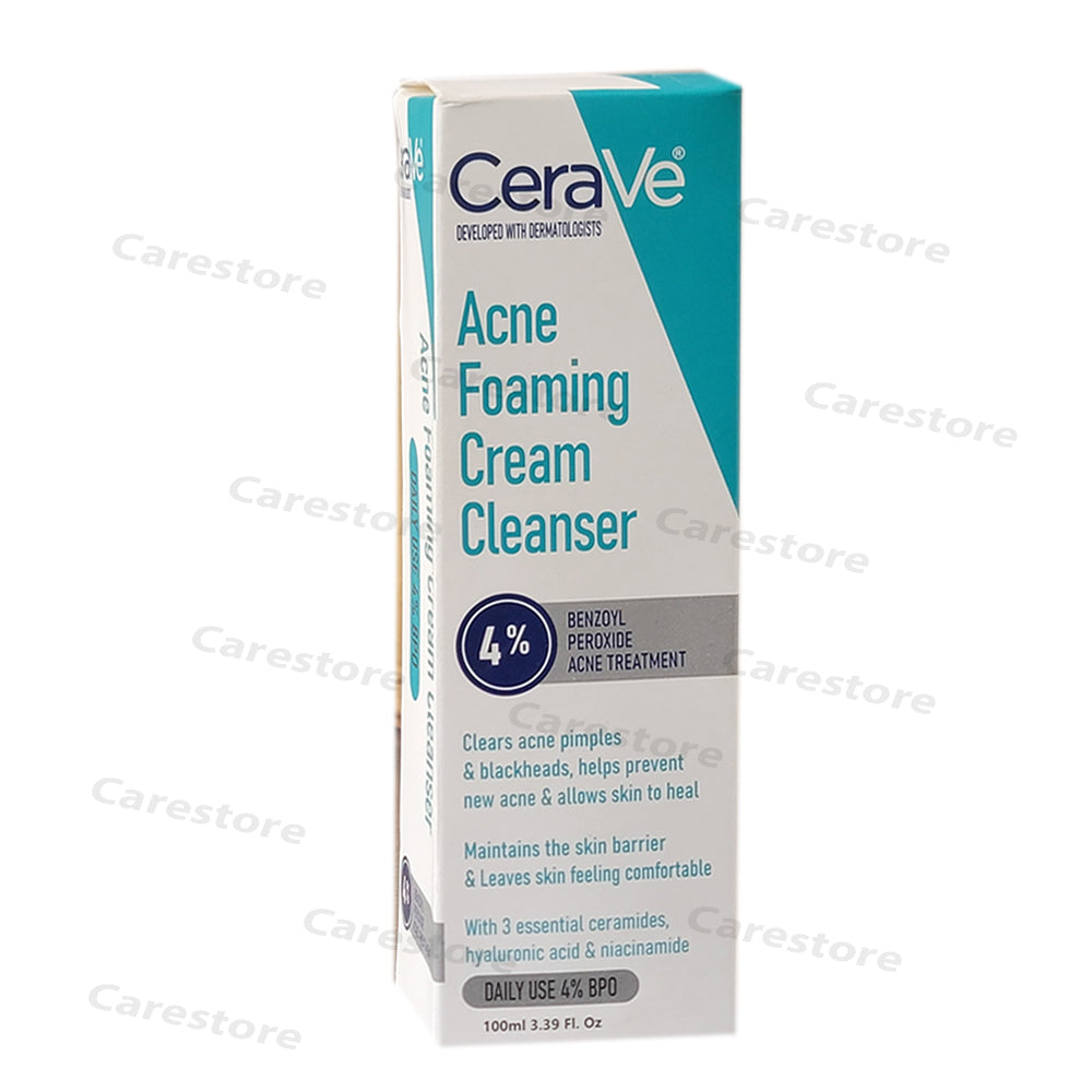 CeraVe Acne Foaming Cream Cleanser