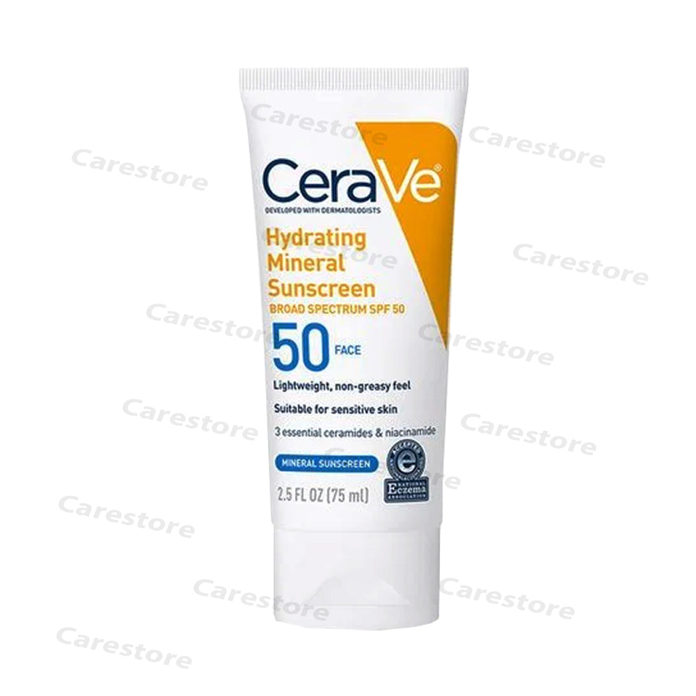 CeraVe Hydrating Sunscreen SPF50 Crystolite Pharmaceuticals