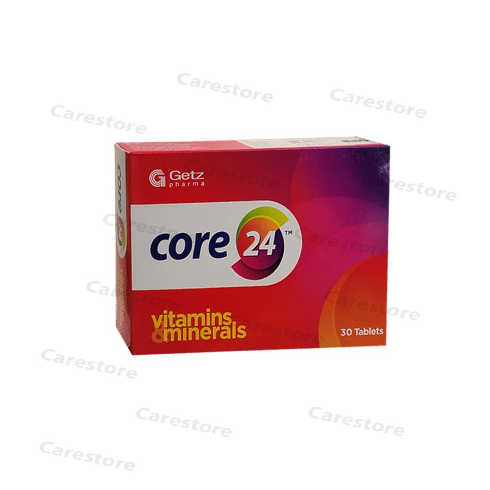 Core 24 Tablets Herbion Pakistan Pharma