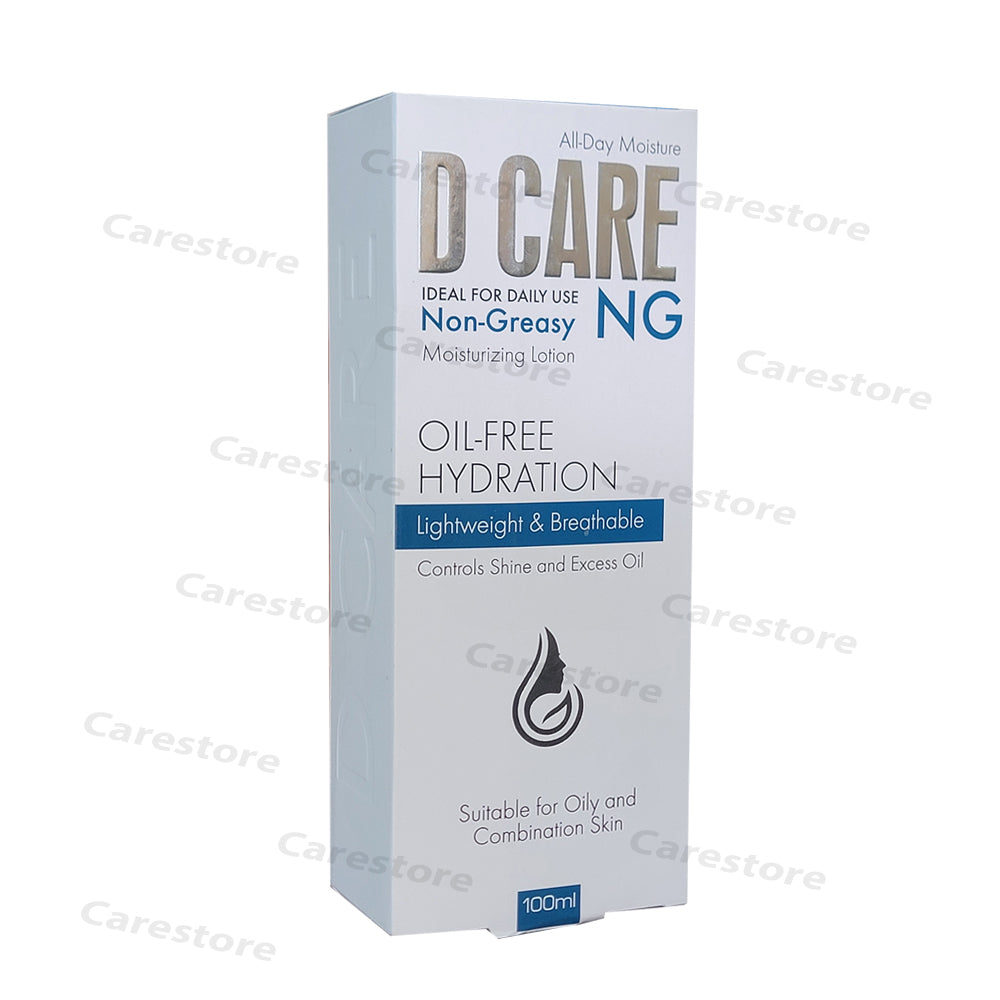  D care non greasy moisturizing lotion oi free hydration wisdom pharma