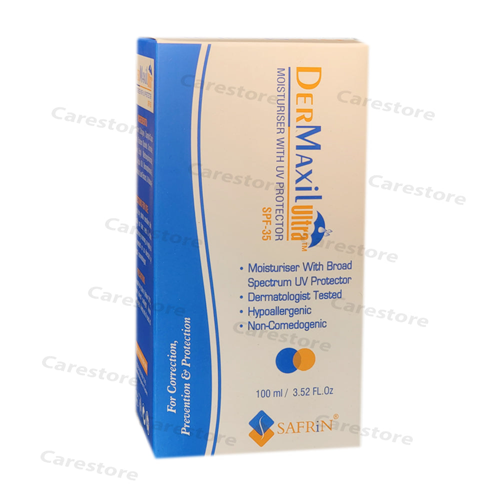 DERMAXiL ULTRA Moisturiser with UV Protector Sunblock Sunscreen 100ml