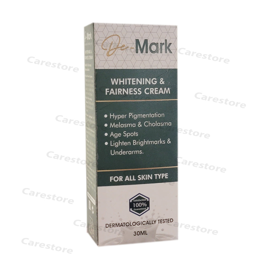 De Mark Whitening & Fairness Cream