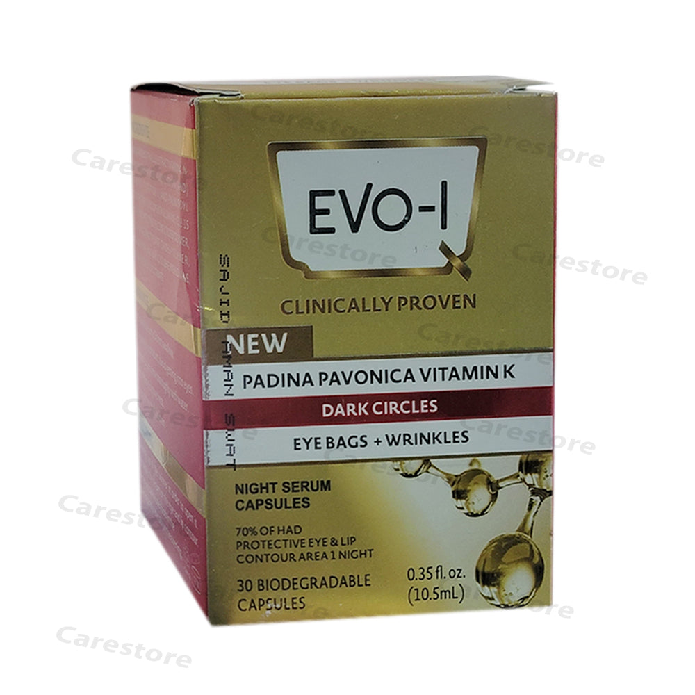 EVO-I Eyes Begs + Wrinkles Night Serum Capsules