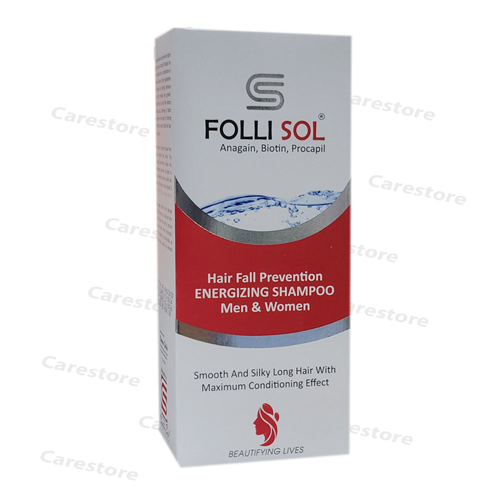 Folli Sol Hair Fall Prevention Energizing Shampoo 100ml