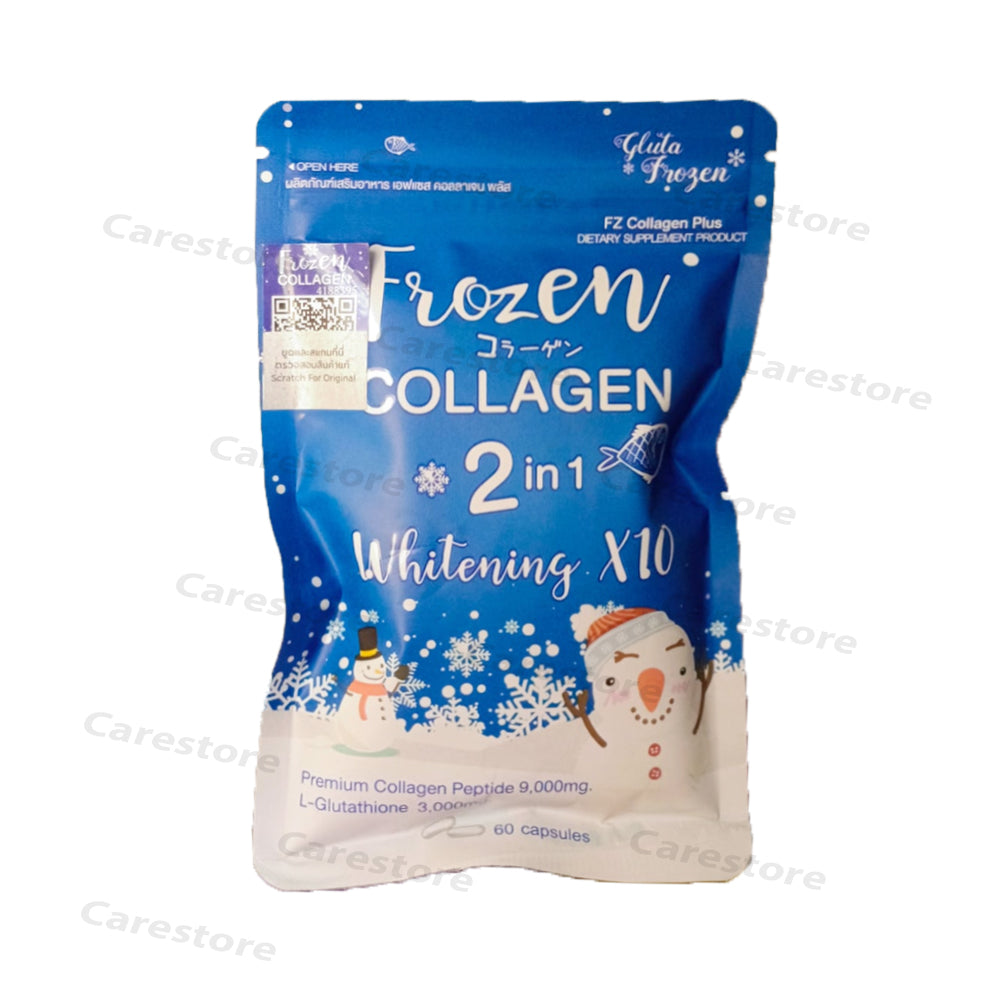 Frozen Collagen 2 in 1 Whitening Capsules Thailand