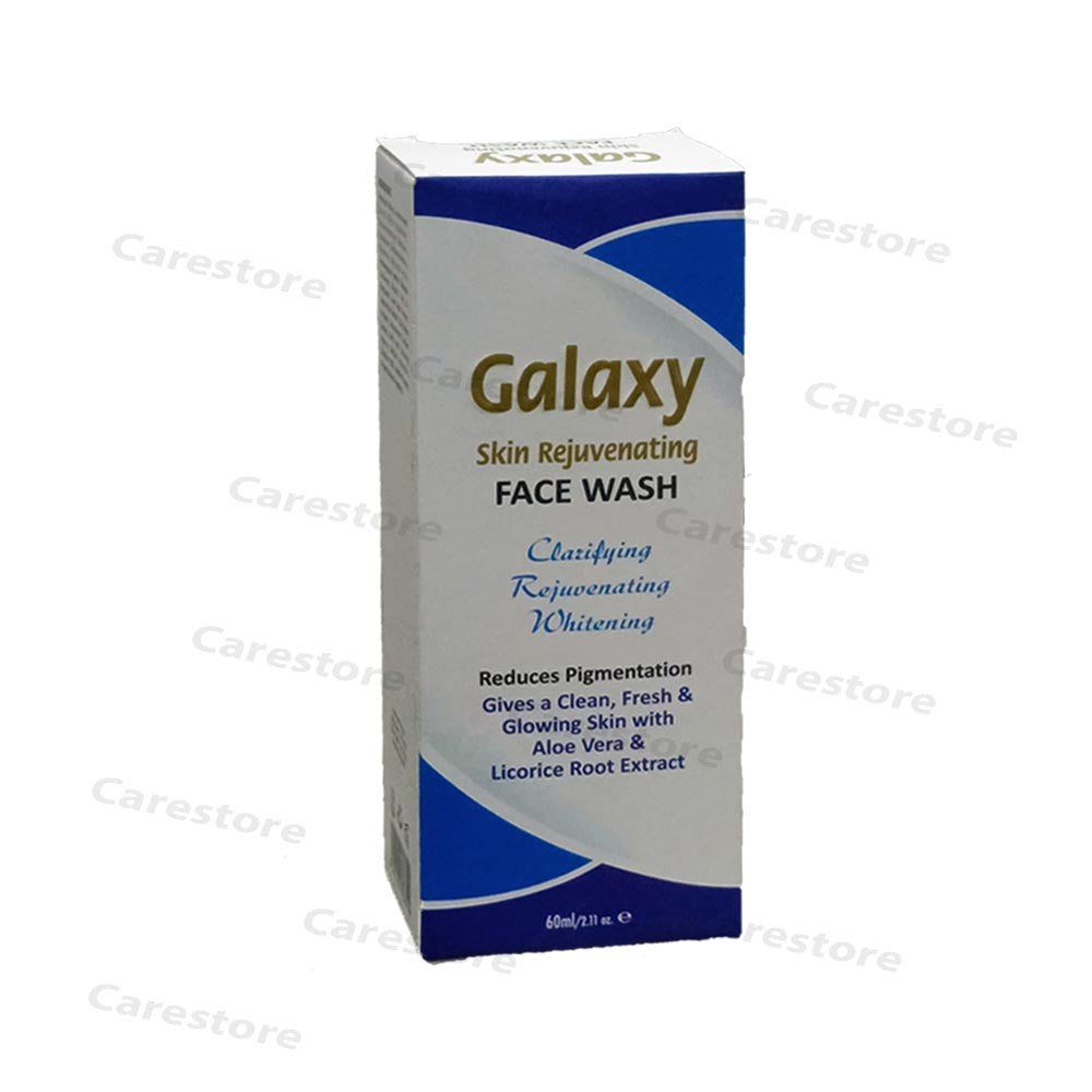 Galaxy skin rejuvenating face wash 60ml galaxy Pharma