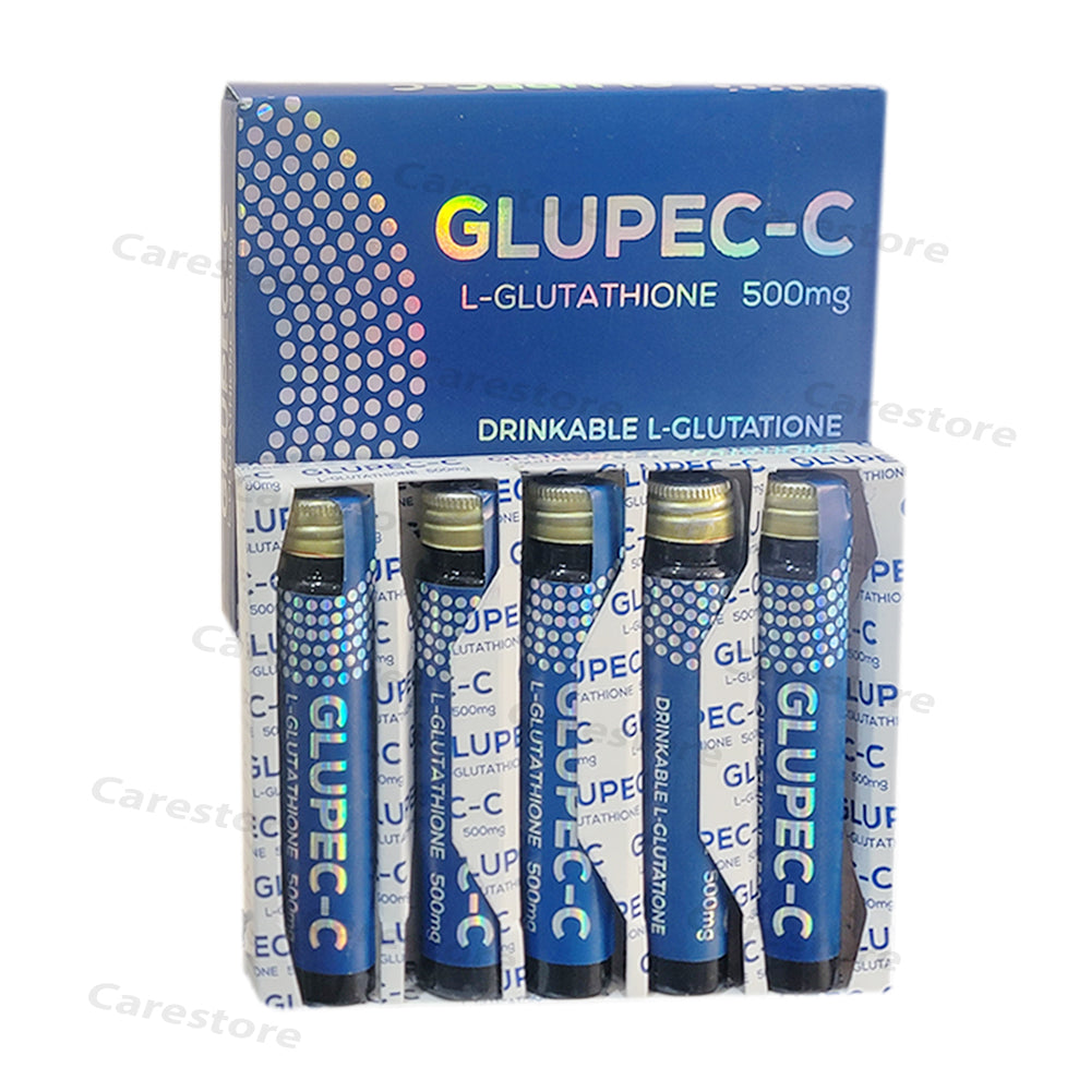 Glupec C 500mg Drinkable L-Glutatione Oral Shots