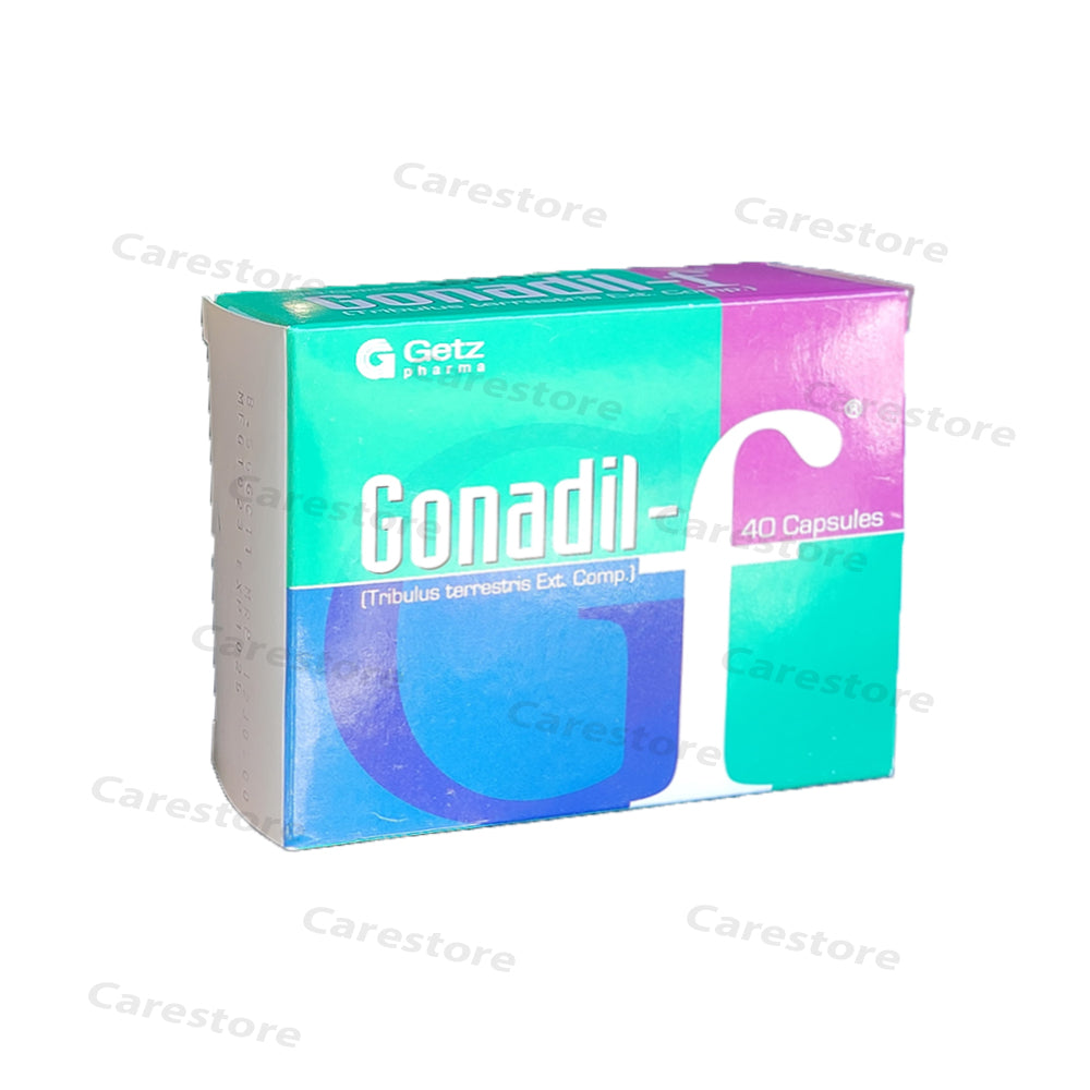 gonadil f 40capsules getz pharma