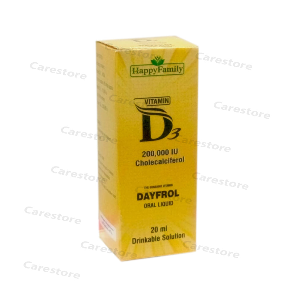 HappyFamily Vitamin D3 Drinkable Solution