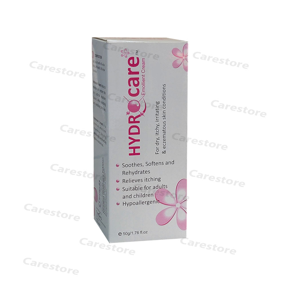 Hydrocare Emollient Cream 50gm Careapex Pharma