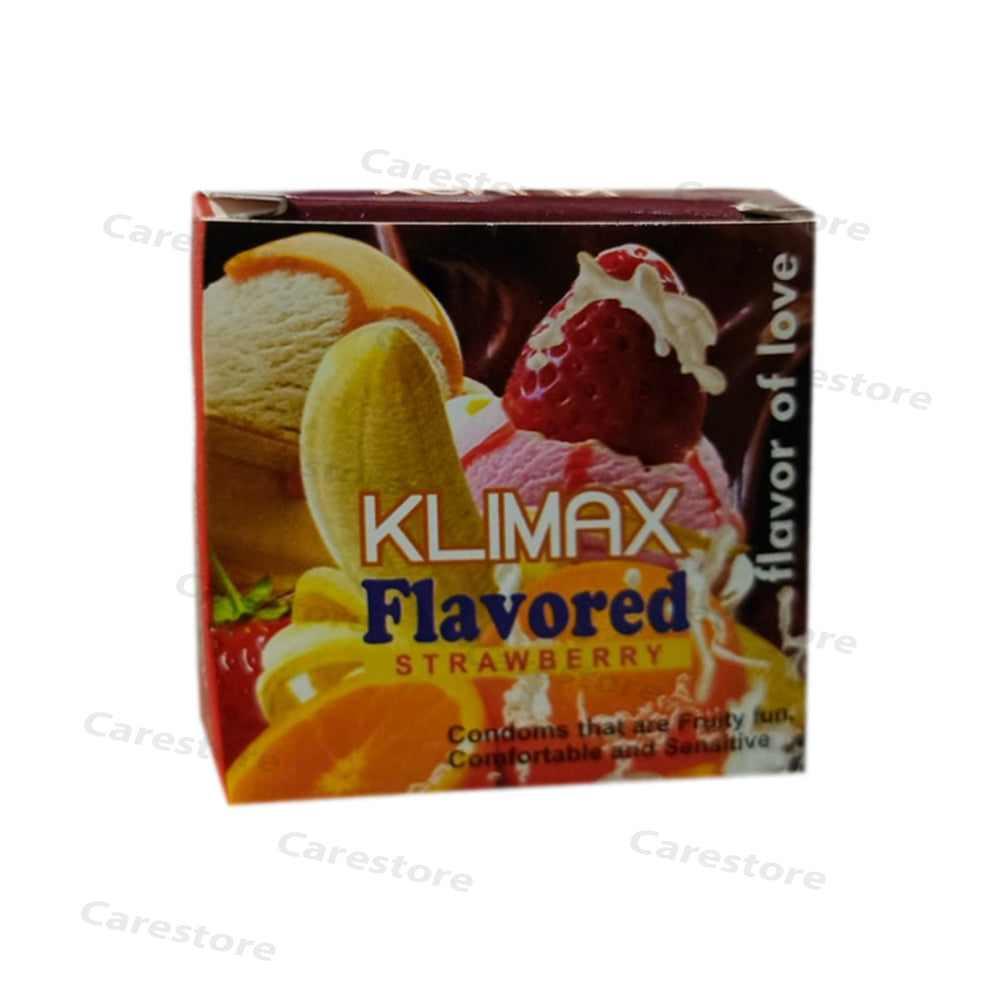 Klimax Flavored Strawberry Condom