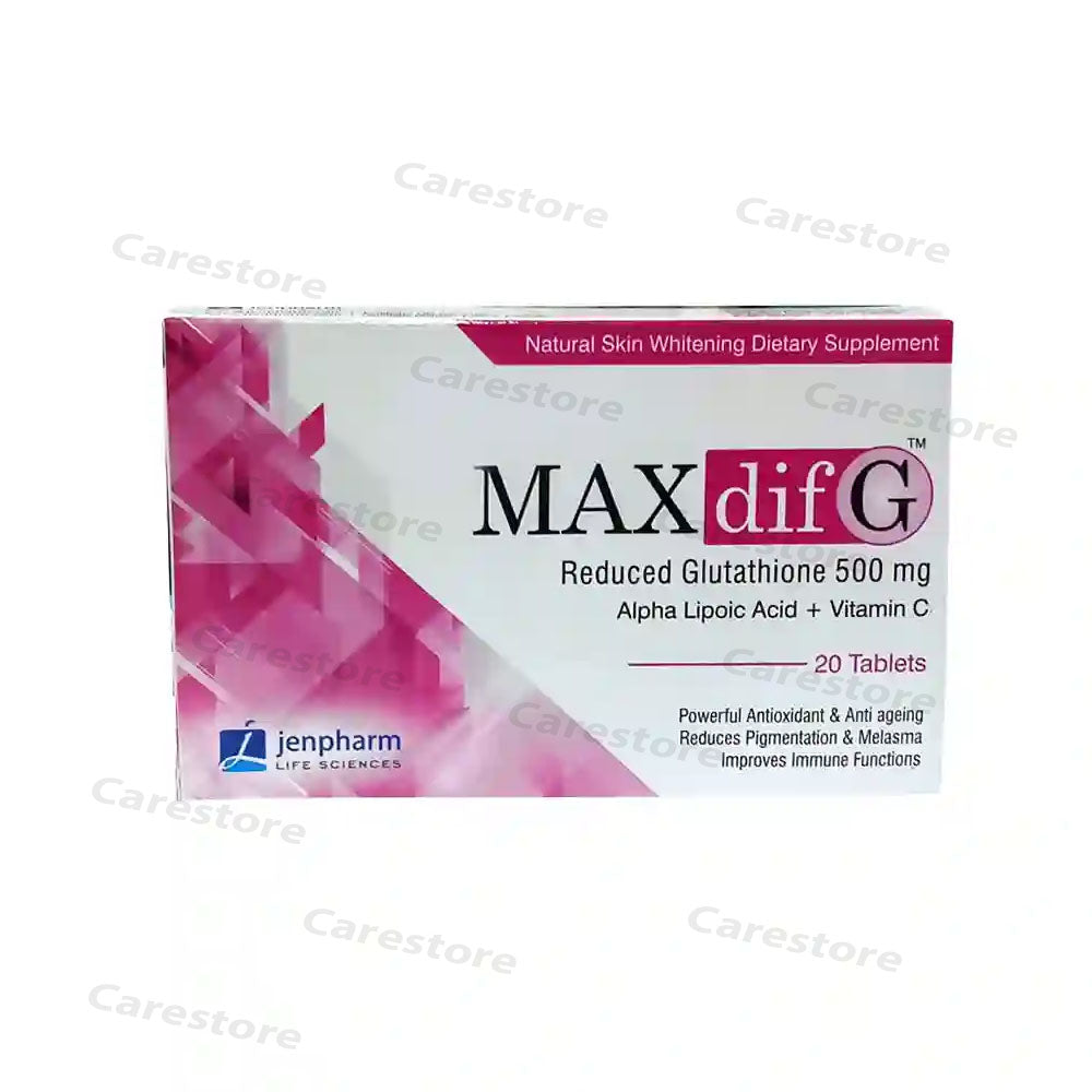 Maxdif G Tablets jenpharm Life Sciences pharma