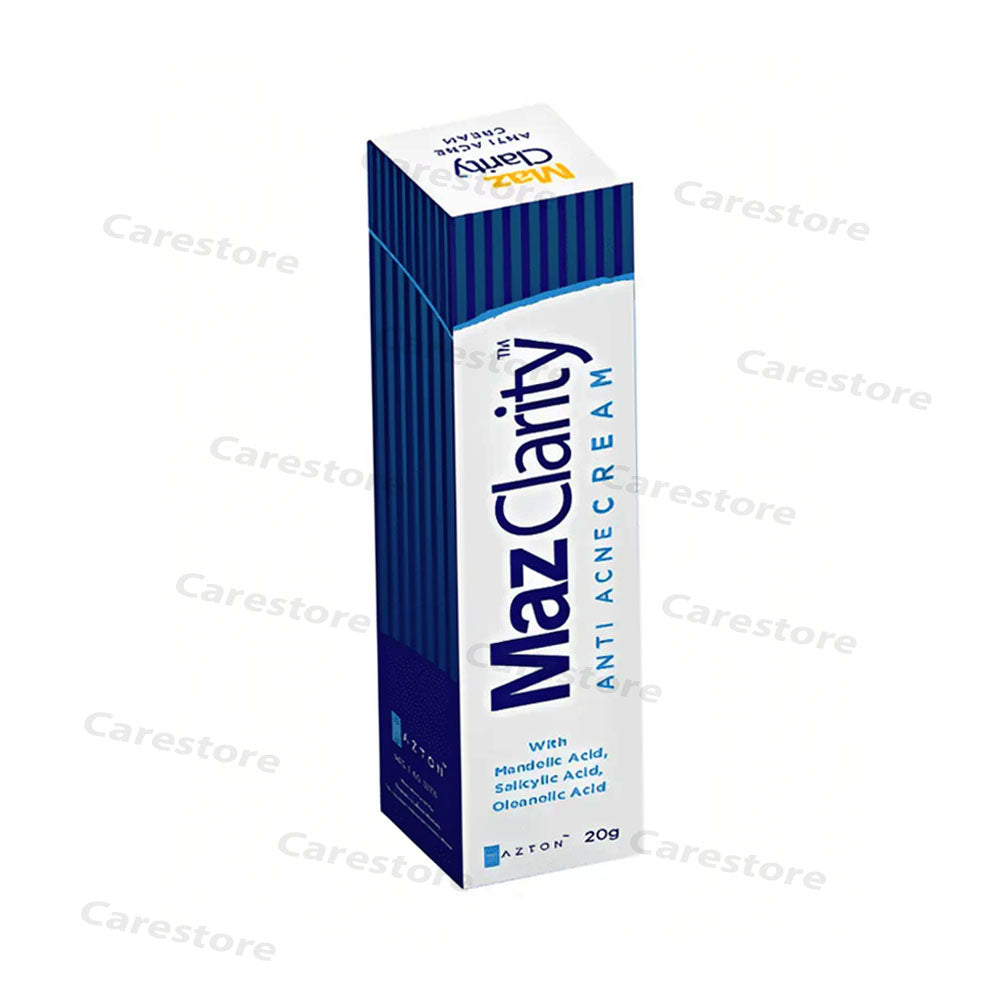 MazClarity Anti Acne Cream 20gm Mazton Pharma