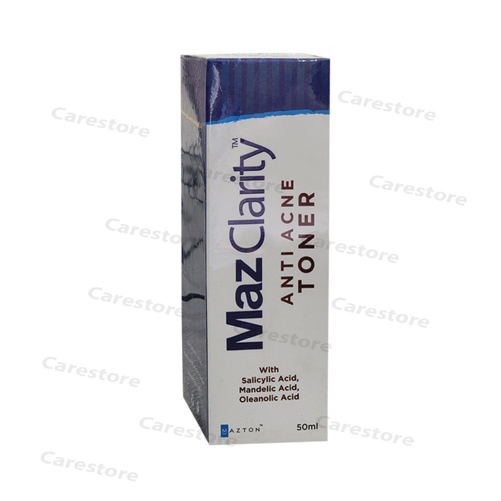 MazClarity Anti Acne Toner 50ml Mazton Pharma