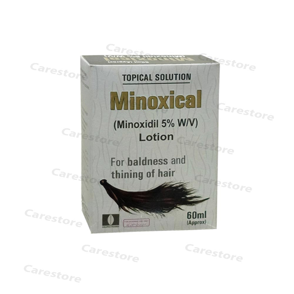 Minoxical topical solution 5% Caliph Pharmaceuticals Pharma