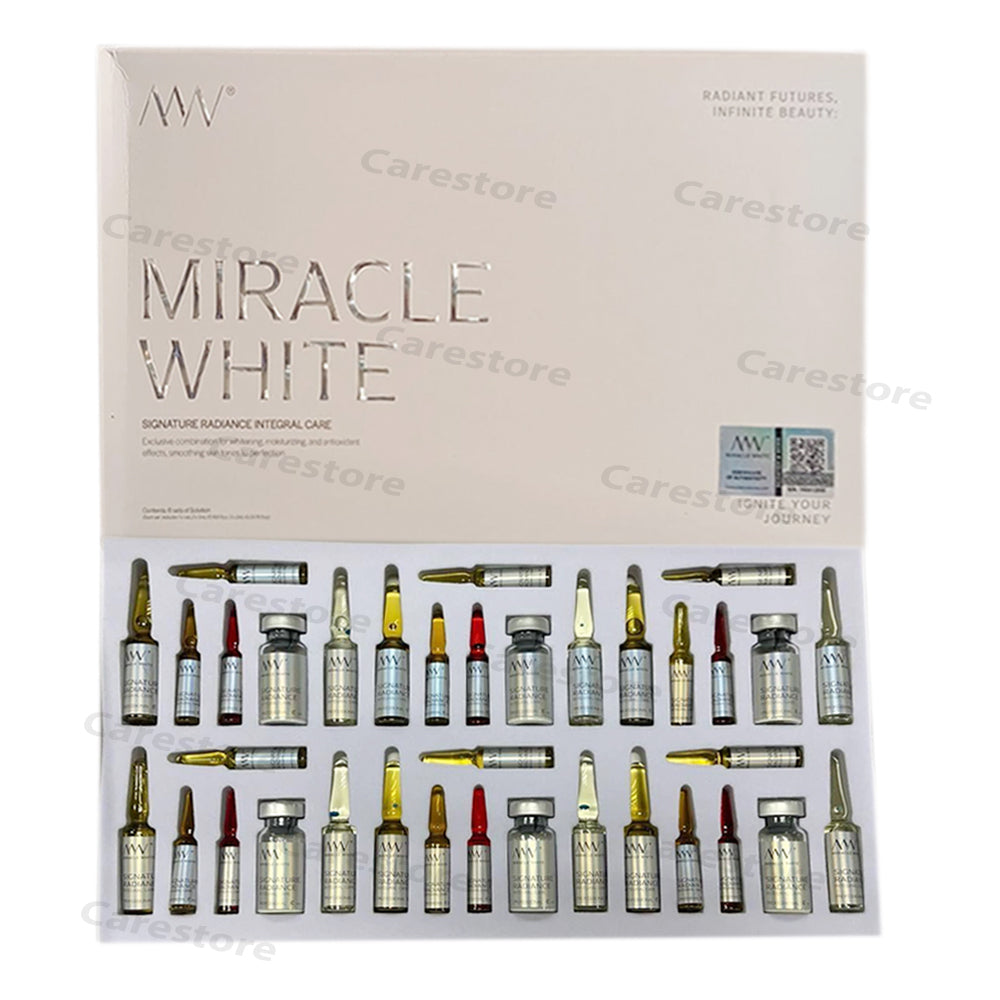 Miracle White 80000mg Glutathione Injections Whitening