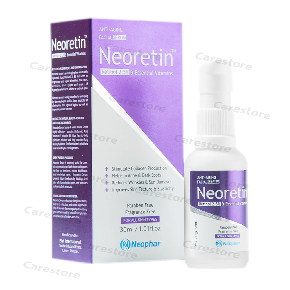 Neoretin Retinal 2.5% Anti Aging Facial Serum