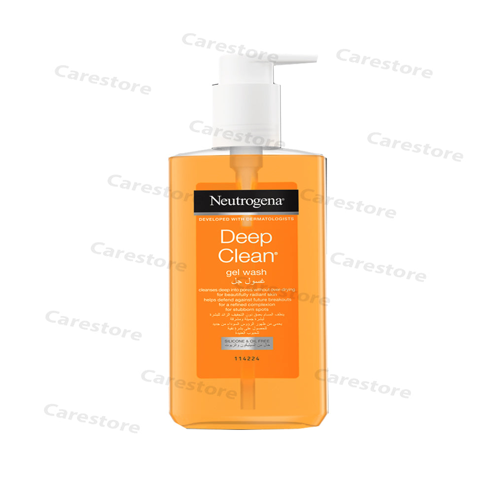 Neutrogena Deep Clean Gel Wash Johnson Sante France