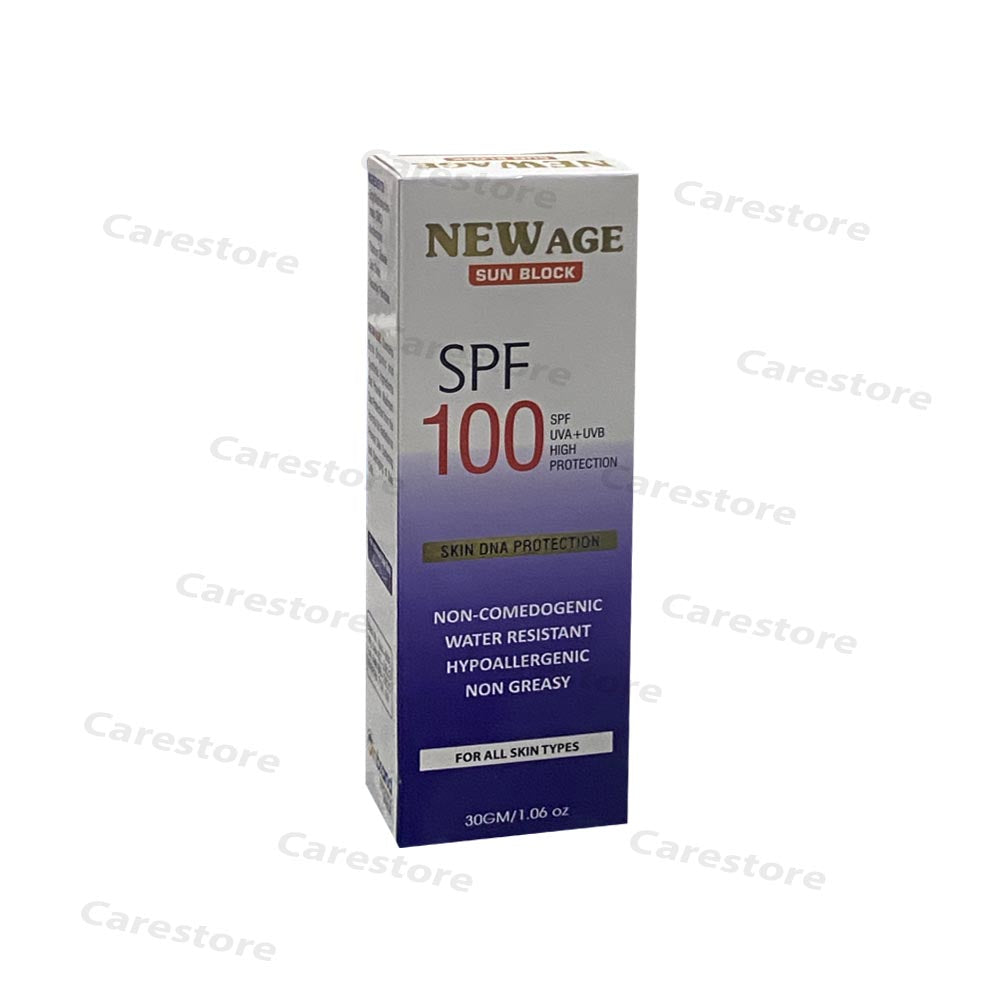 New Age Sun Block SPF100 Britanna Pharma