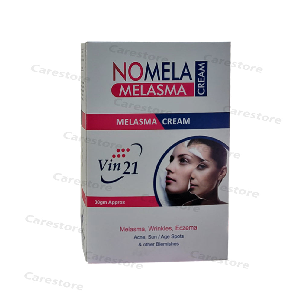 Nomela melasma cream 30gm tulip healthcare