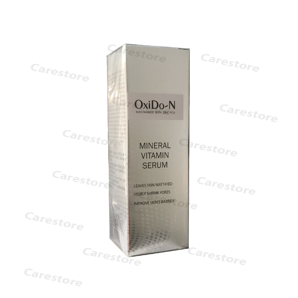  Oxido-n niacinamide zinc PCA mineral vitamin serum safrin pharma skincare