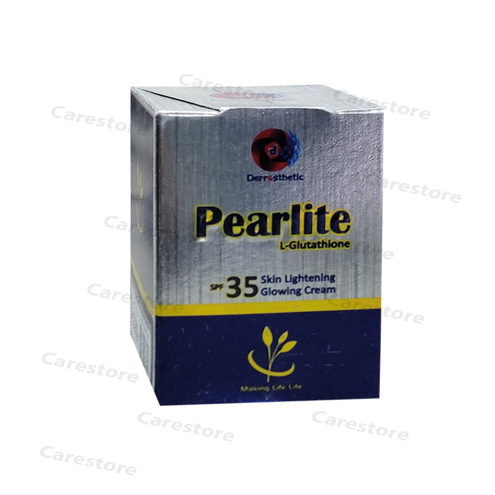 Pearlite Skin Lightening Glowing Cream SPF35 Derresthetic pharma