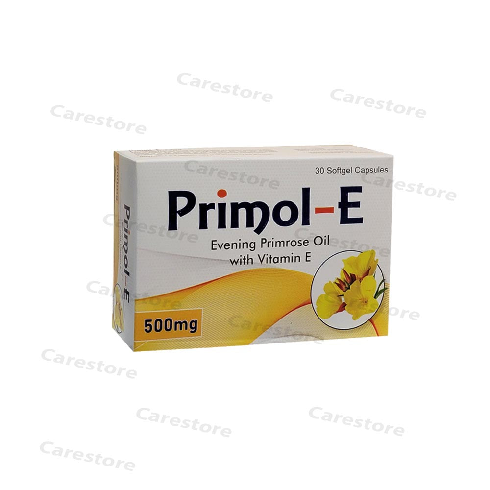 Primol E Capsules 500mg Aurum Health Care Pharma