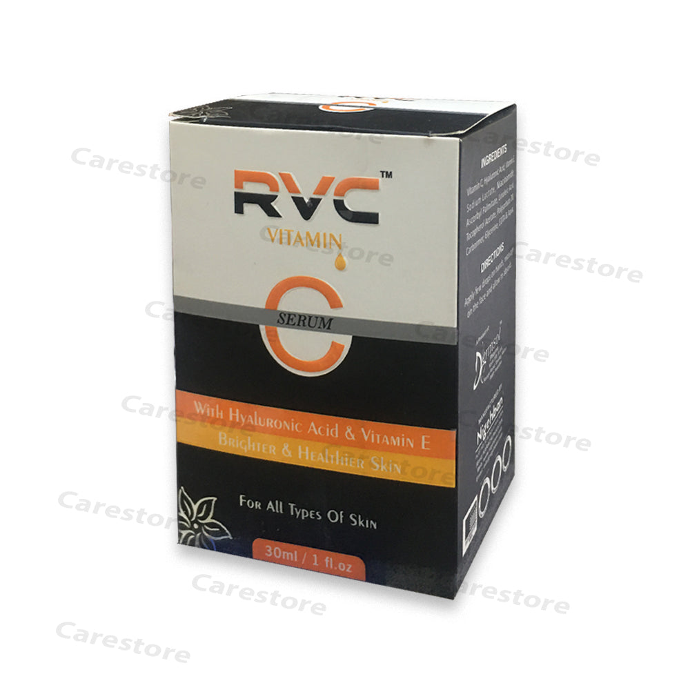 RVC Vitamin c serum Wrinkles Aging skincare boosting dermsol pharma