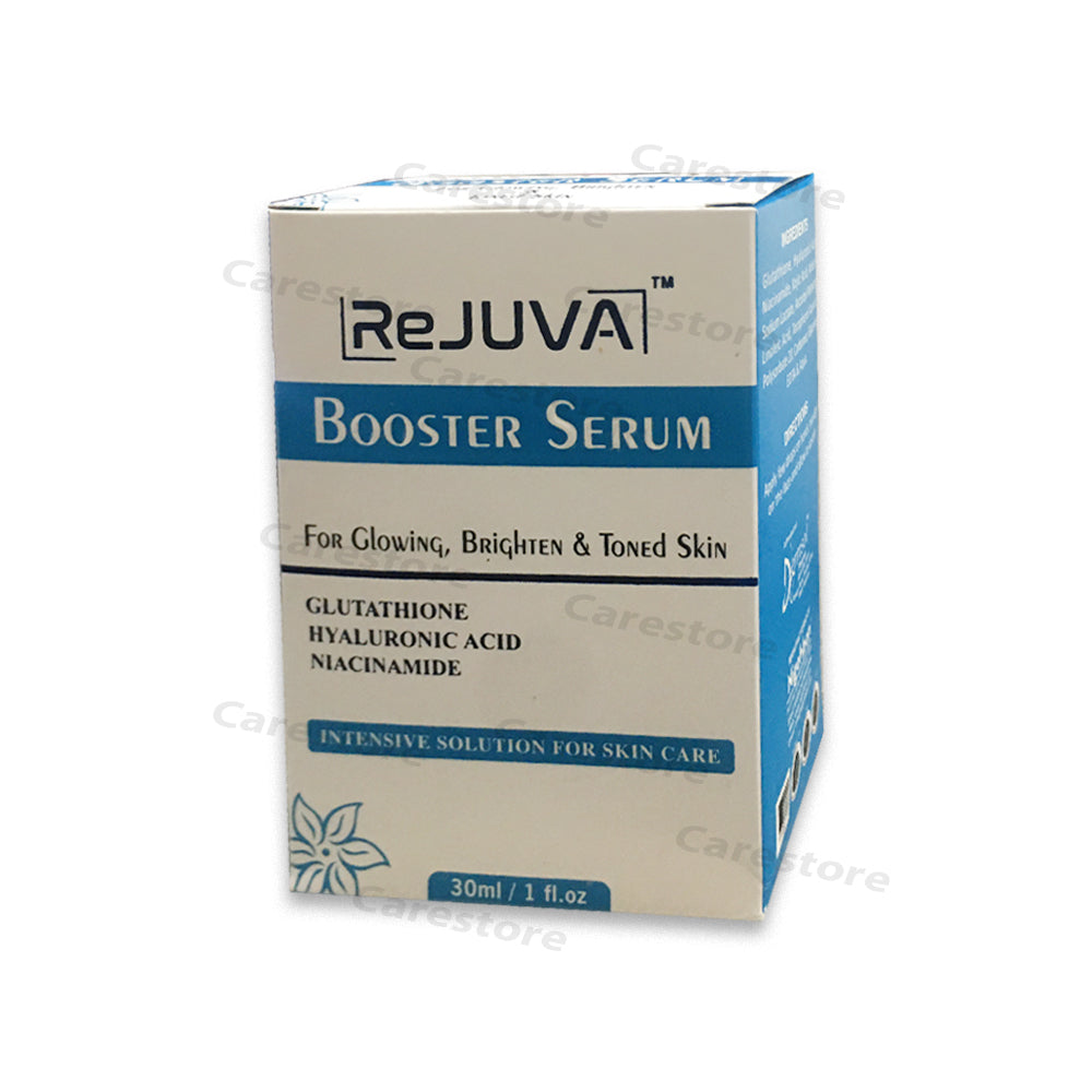 Rejuva booster serum skin glowing brighten whitening skincare dermsol pharma