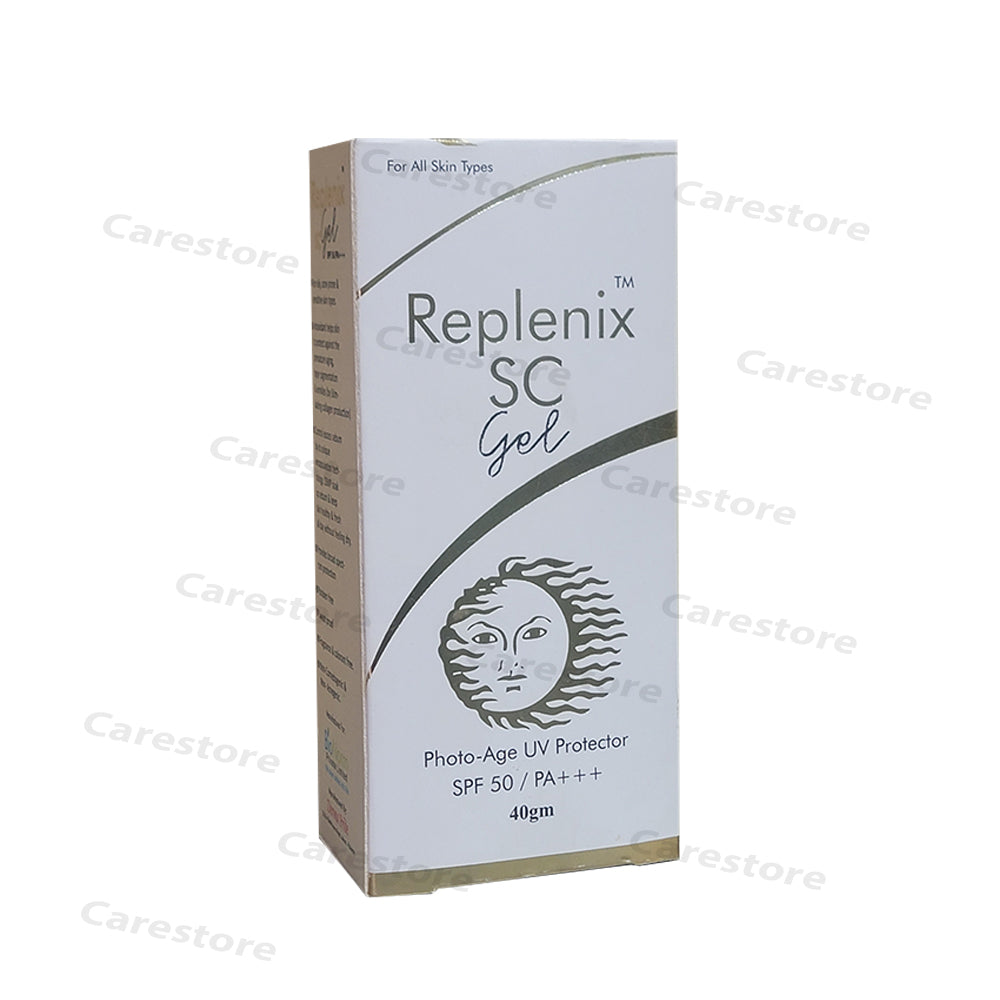  Replenix sc gel photo age 40gm derma pride pharma