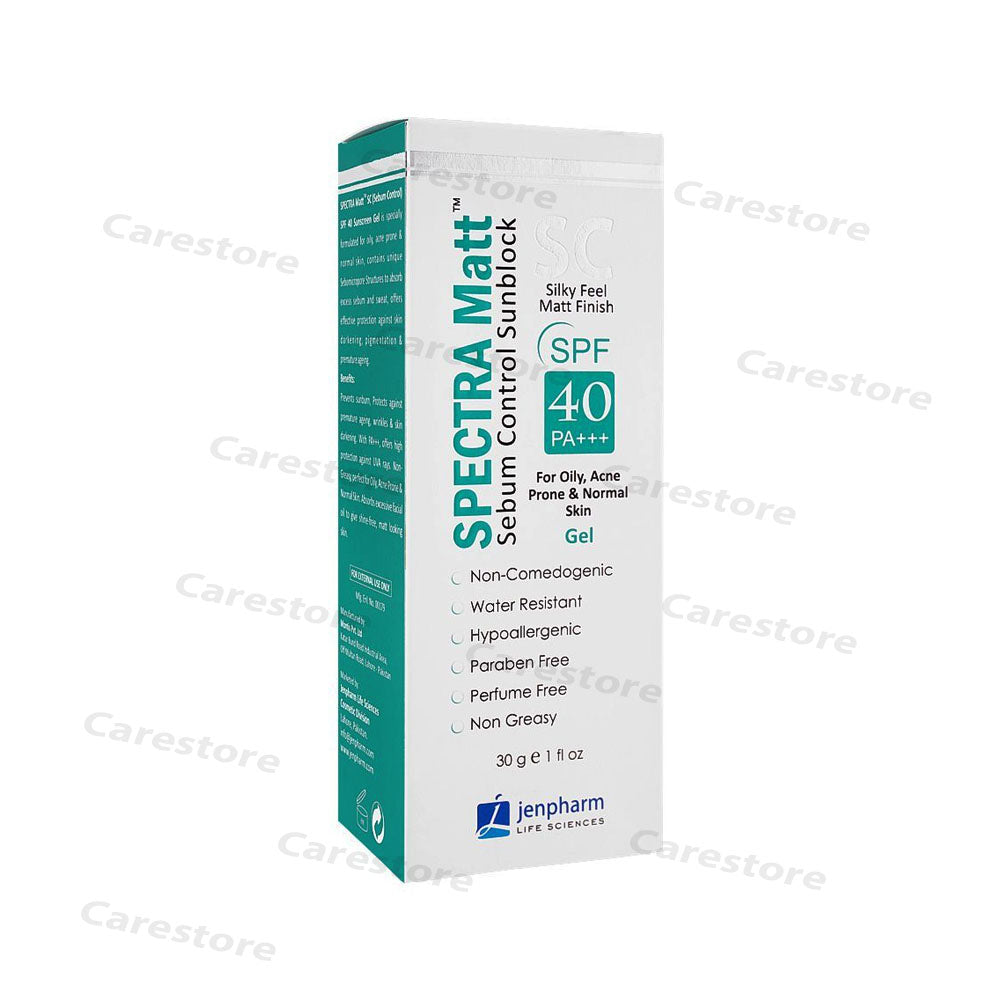 SPECTRA MATT SC SPF 40 JenPharm Life Sciences pharma