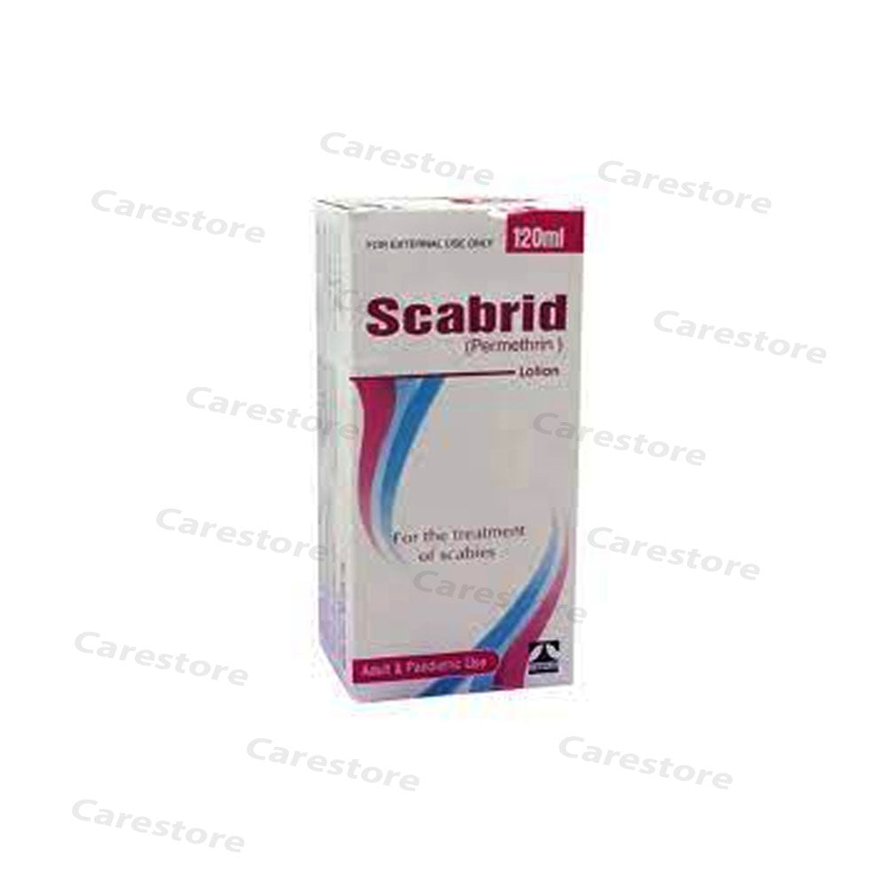 Scabrid Lotion 120ml Tabros Pharma