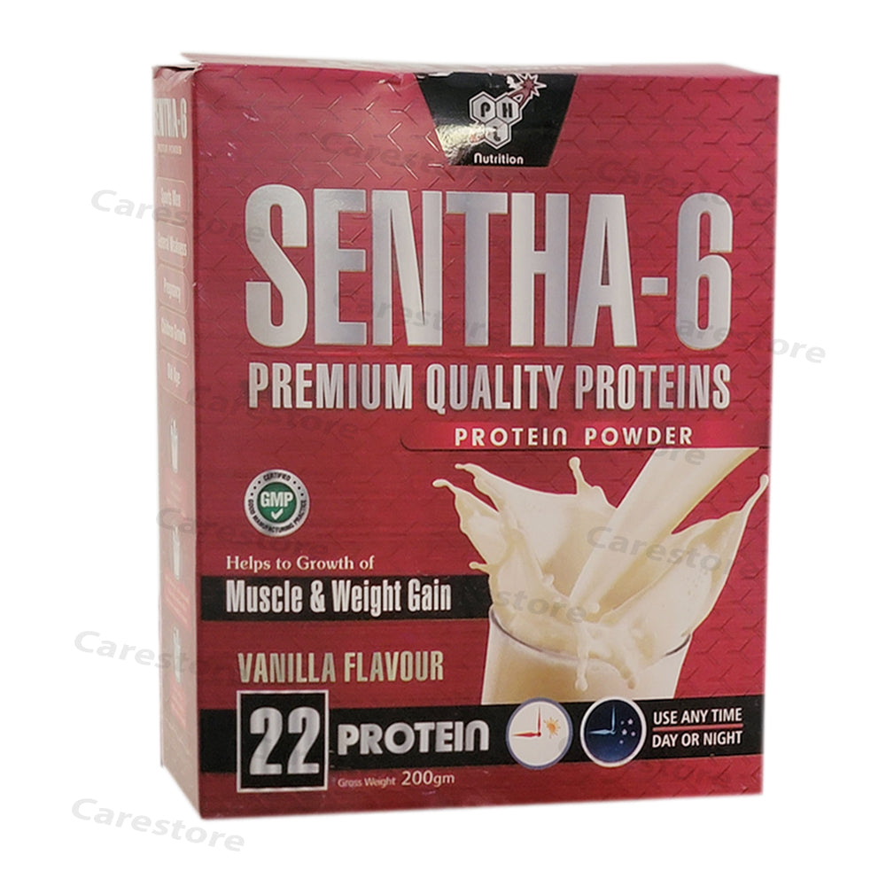 Sentha-6 Protein Power Vanilla Flavour 200gm