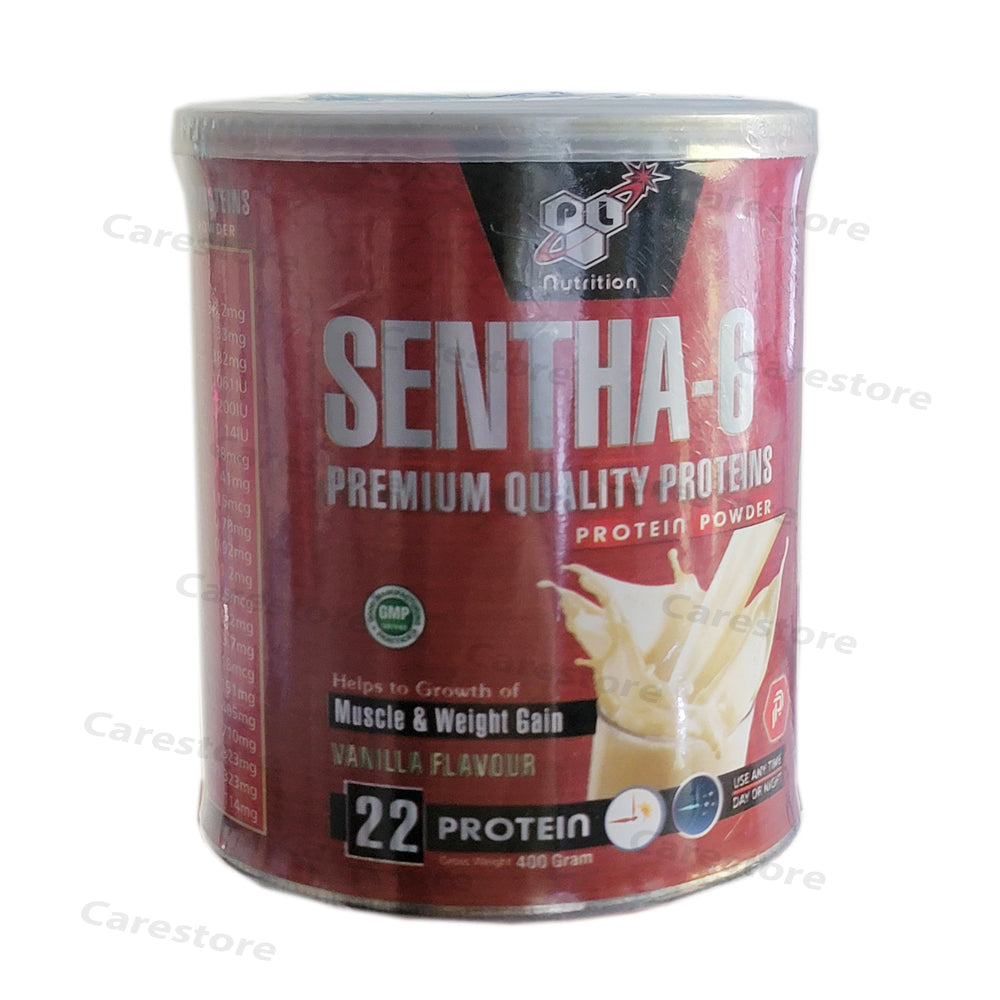 Sentha-6 Protein Power Vanilla Flavour 400gm