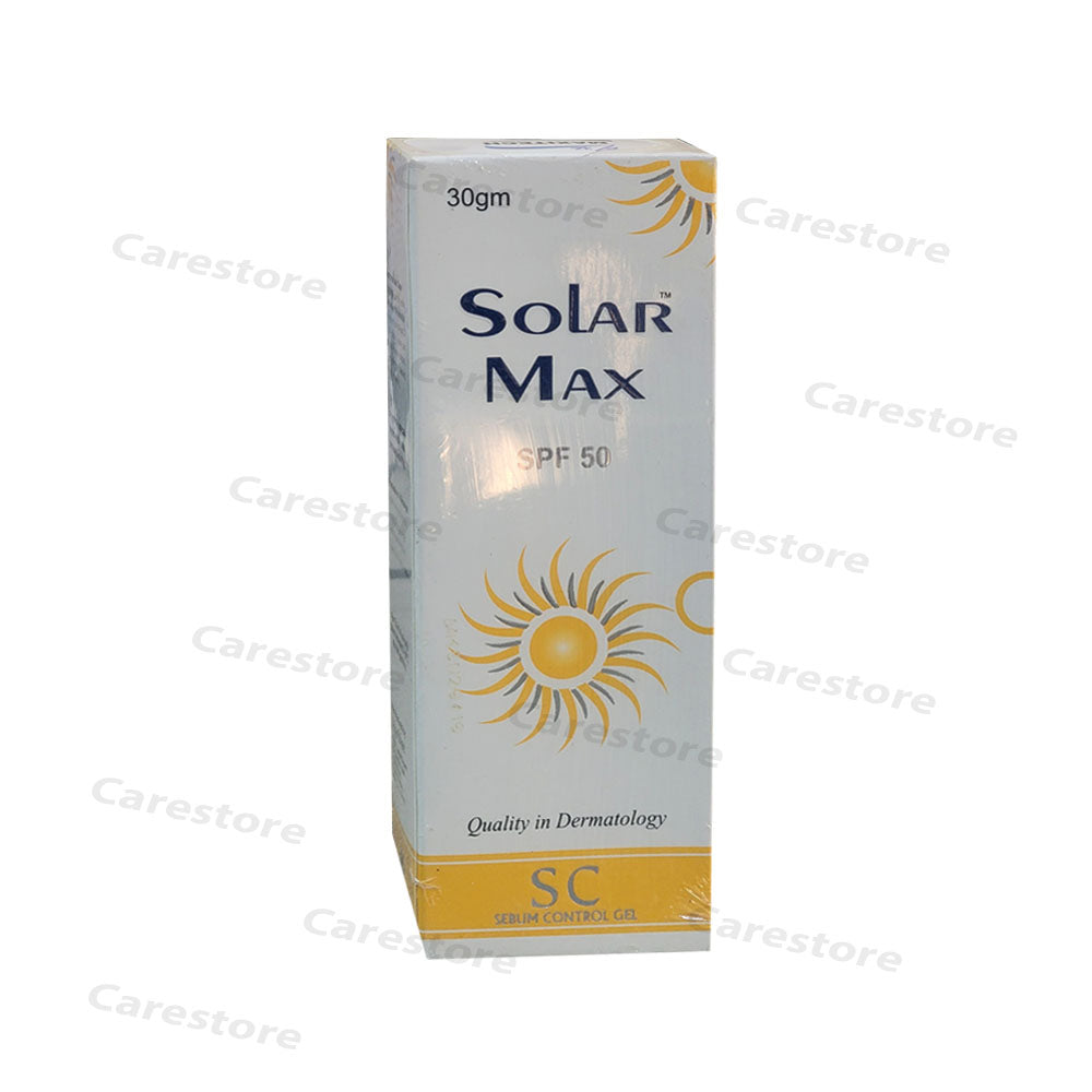 Solar Max SPF50 SC Gel 30gram Mexitech pharma