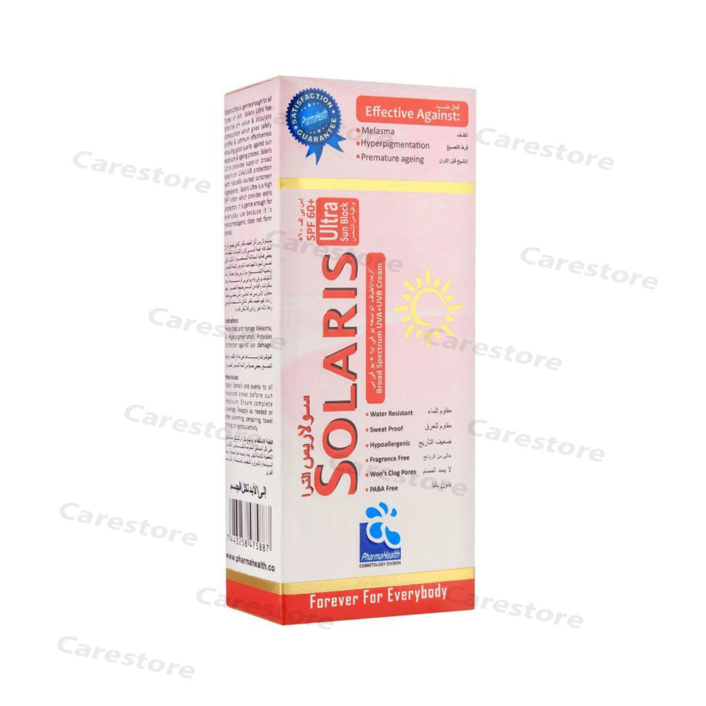 Solaris Ultra Sunblock SPF60 PharmaHealth pharma