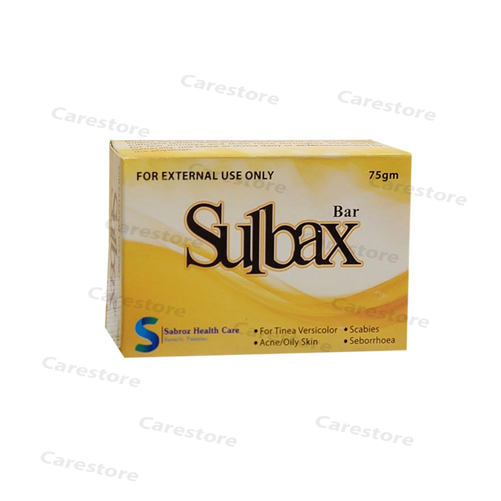 Sulbax Bar Saia Healthcare Pharma