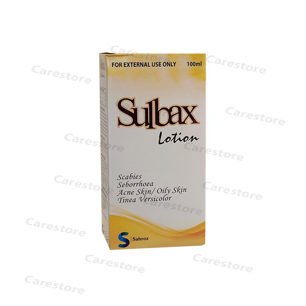 Sulbax Lotion Saia HealthCare Pharma