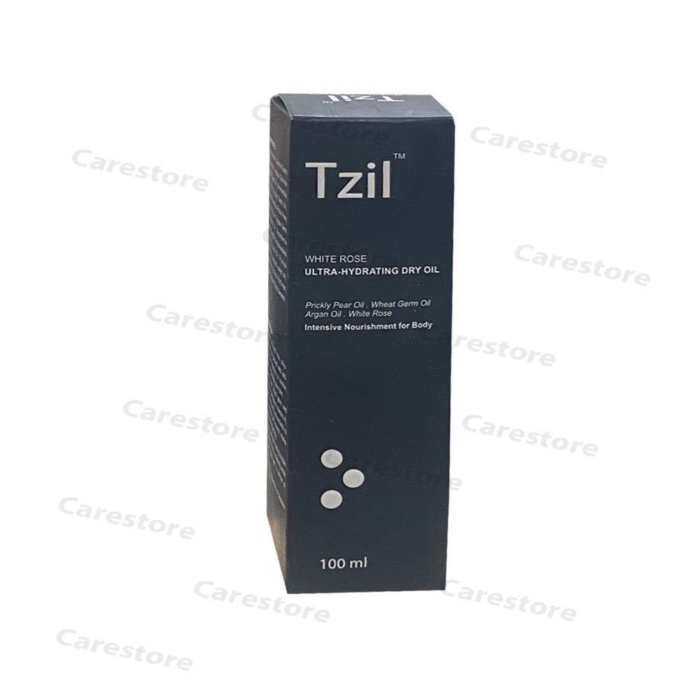 Tzil White Rose Ultra Hydrating Dry Oil 100ml Crystolite Pharmaceuticals Pharma