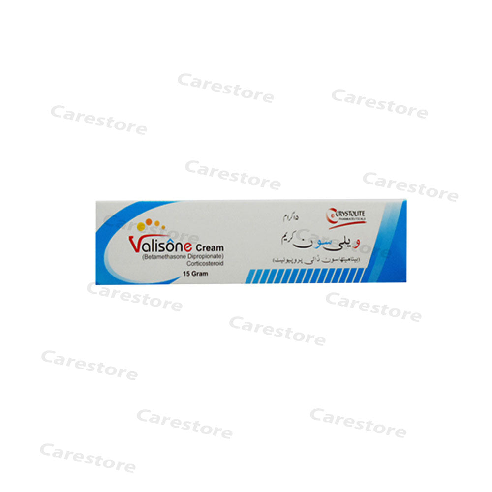 Valisone Cream 15gm Crystolite Pharma