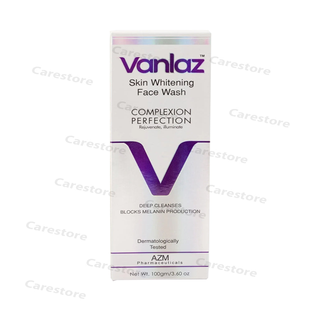 Vanlaz Skin Whitening Face Wash AZM Pharmaceuticals