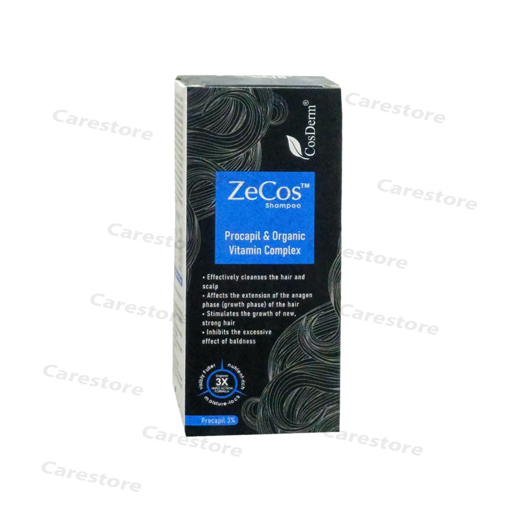 ZeCOS Shampoo 225ml Rayuon Skin pharma