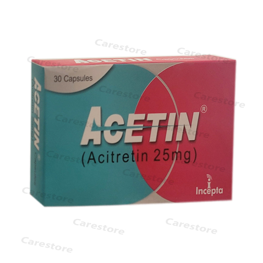 Acetin 25mg Capsules