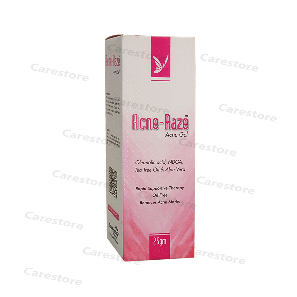 acne raze acne gel 25gm anmol health care pharma