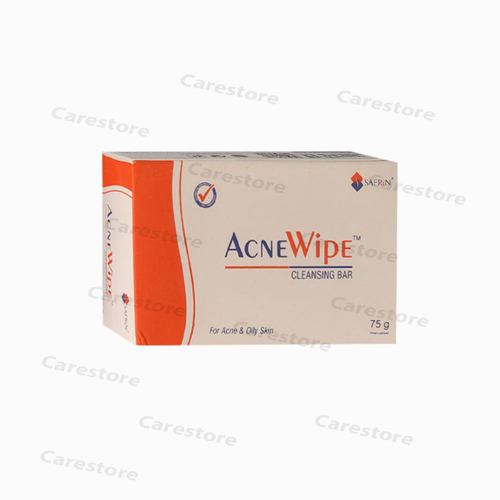 Acnewipe Cleansing Bar 75gm